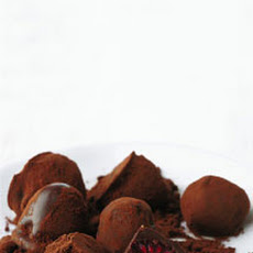 Chocolate-Covered Raspberry Truffles