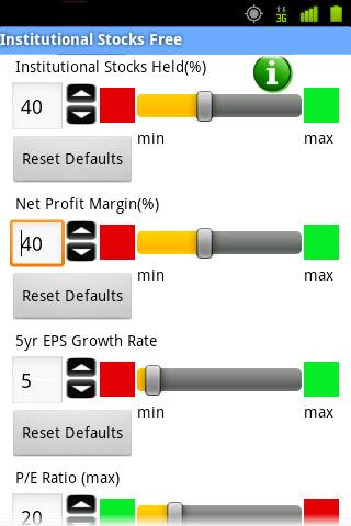 Institutional Stocks Free