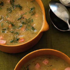 Zucchini, Potato and Ham Soup