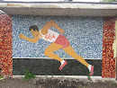 Mozaic Teren Sport Liceu Traian