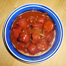 Slow Cooker Sweet and Sour Kielbasa