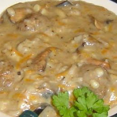 Meatball Mushroom Soup