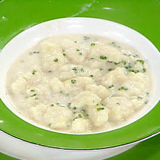 Potato Gnocchi with a Gorgonzola Sauce