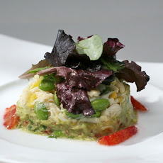 Crab and Guacamole Salad