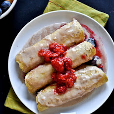 Fresh Fruit Enchiladas