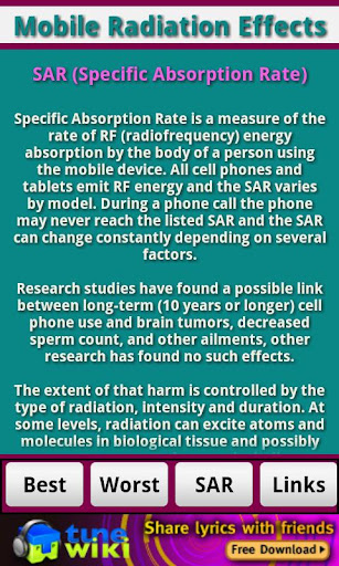 Mobile Radiation Effects