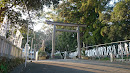 井伊谷宮の鳥居 Gate of Iinoya-gu Shrine