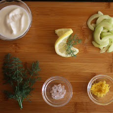Zesty Cucumber Yogurt Dip