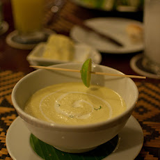 Chilled Avocado Soup With Ginger and Lime