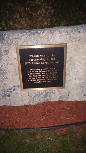 Thank You to the Partnership of the Nys Canal Corporation 