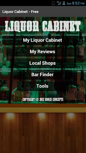 Liquor Cabinet - Free