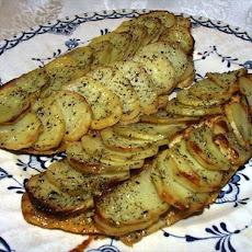 Marinated Cod Fillets W/Potato Scales