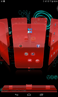 How to mod Next Launcher Code Red 3D 1.0 mod apk for bluestacks