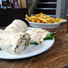 Veggie and Goat Cheese Wrap