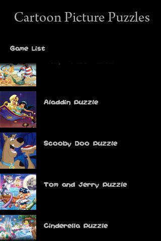 Cartoon Picture Puzzles