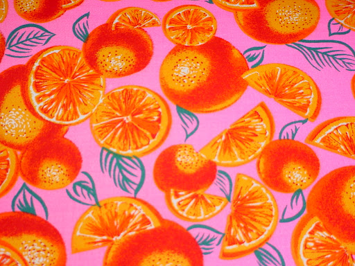 Oranges Stretch Duck