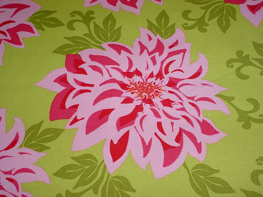 SH3752 Lime Dahlia -LESS THAN A YARD