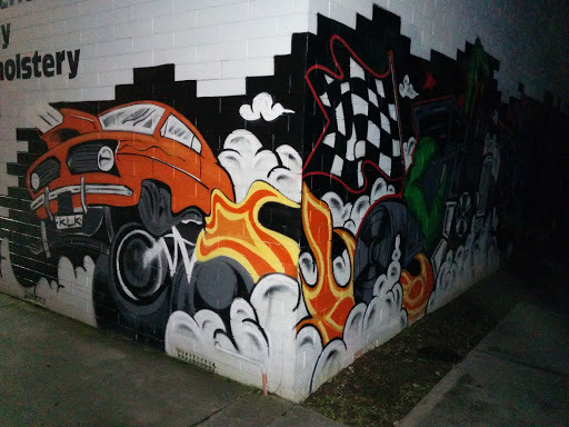 Spot On Car Mural