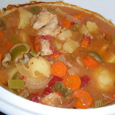 Crock Pot Colorful Chicken Stew