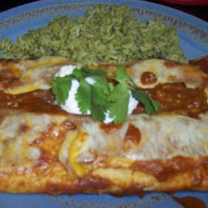 Garlic Beef Enchiladas