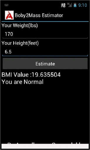 【免費健康App】Body to Mass Estimator-APP點子