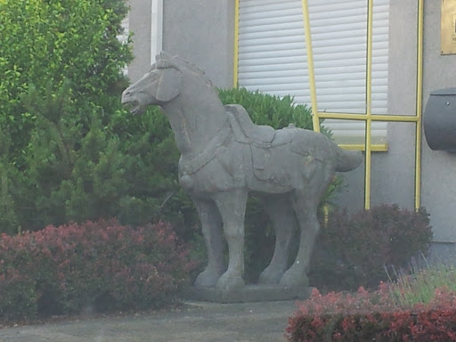 Pferd aus Stein