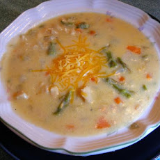 Creamy Chicken Asparagus Soup