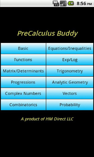 PreCalculus Buddy