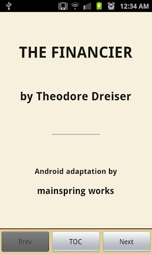 The Financier