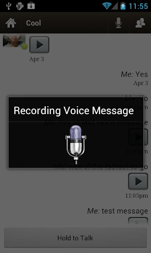 echoup-messenger for android screenshot