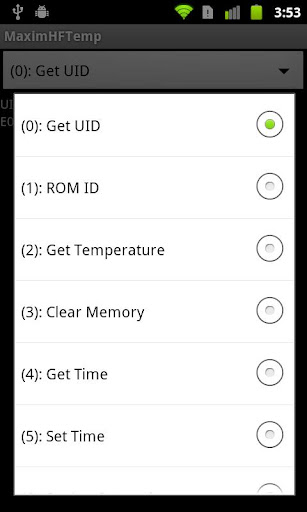 HF Temp Logger