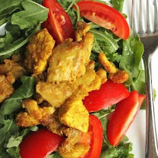 Warm Curried Chicken Salad