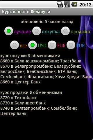 Курс валют в Беларуси и Минске