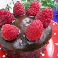 Vegan! Raspberry Blackout Cake With Ganache-Y Frosting