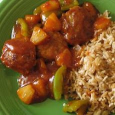Sweet and Sour Pork Patties
