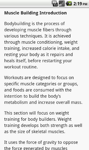 【免費書籍App】Basics Of Body Building-APP點子