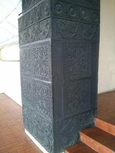 Corner Wall Relief of Indonesia