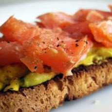 Smoked Salmon Bruschetta