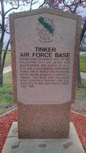 Tinker AFB Monument