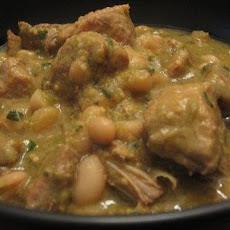 Tomatillo Pork Braise With Pickled Chilis (Puerco En Salsa Verde