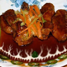 Bourbon Chicken Wings