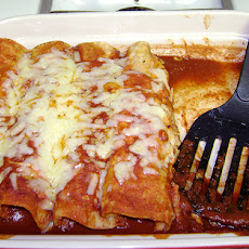 Creamy Chicken Enchiladas
