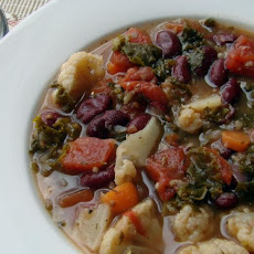 Healthy Bean Soup With Kale