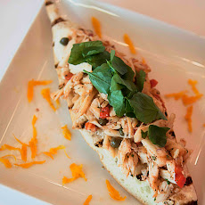 Brazilian Open-Face Crab Sandwich