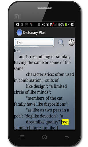 Free Download Synonyms Dictionary Mobile