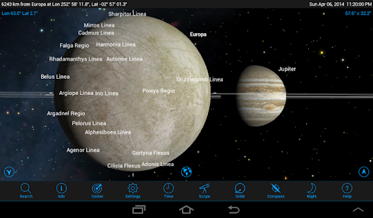 SkySafari 4 Plus: Stargazing Screenshot