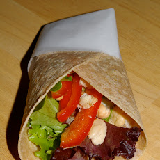 Whole Wheat Wrap with Oven Roasted Beans