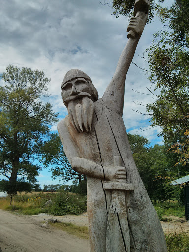 Vejrø Viking Statue
