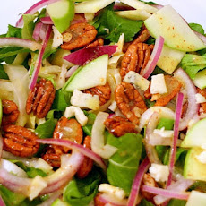 Radicchio and Endive Salad with Pecan Vinaigrette