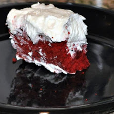 The Realtor's Red Velvet Brownies With White Chocolate Icing